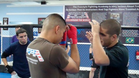 Details of Breaking the Boxing Guard with the Lead Upward Elbow and Rear Overhand Elbow
