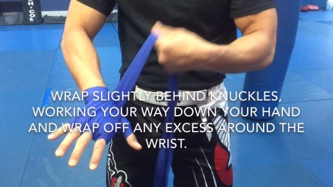 Learn how to wrap your hands