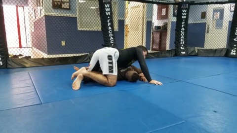 Butterfly Arm Bar from Back Trap