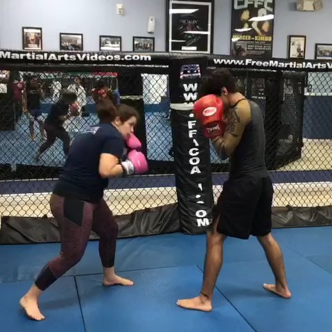 Beck and forth striking drills