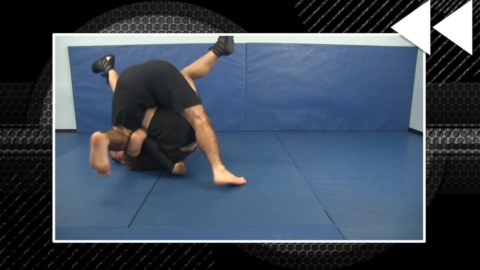 Guillotine Counters Arm Inside Stack to Elbow Escape