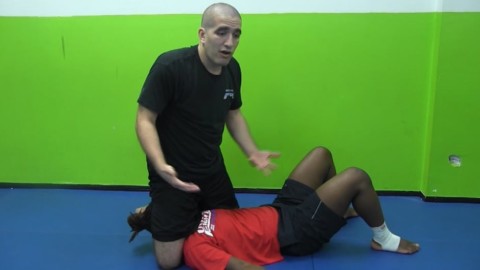 4 – Fist Choke From The Figure Four
