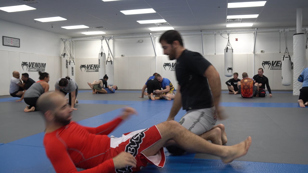 SPY CAM Robert Drysdale Jiu Jitsu Butterfly Guard Arm Drag Series