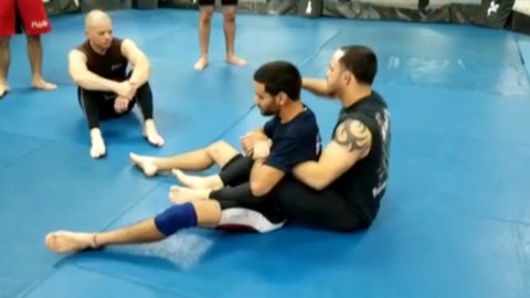 Back to armbar transition