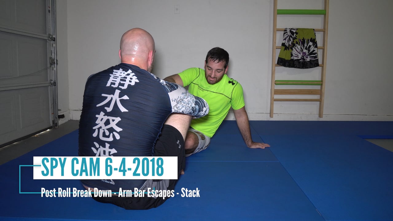 Post Roll Break Down Arm Bar Escapes Stack FFAcoach