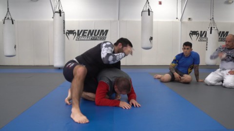 Knee Cut to Hip Cut to Back Side Control