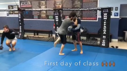 MMA training