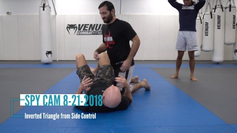 Inverted Triangle from Side Control
