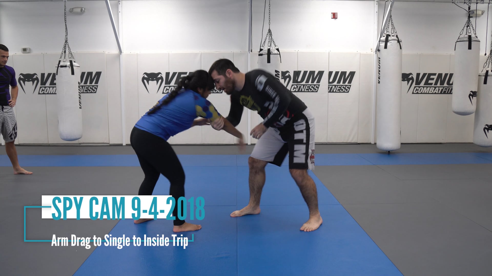 Arm Drag to Single to Inside Trip FFAcoach