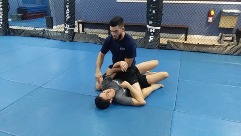 Flower sweep to armbar