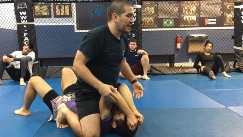 Armbar from mount