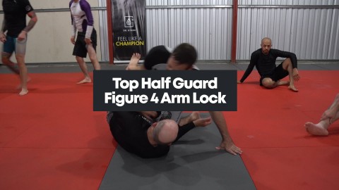 10 - Half Guard Figure 4 Arm Lock