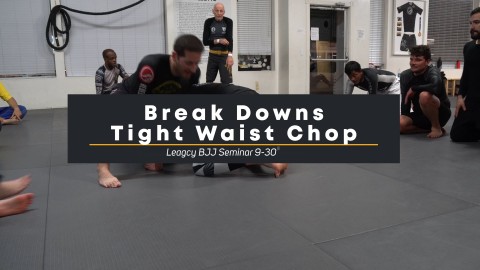 Tight Waist Chop to Dope Mount to Arm Triangle