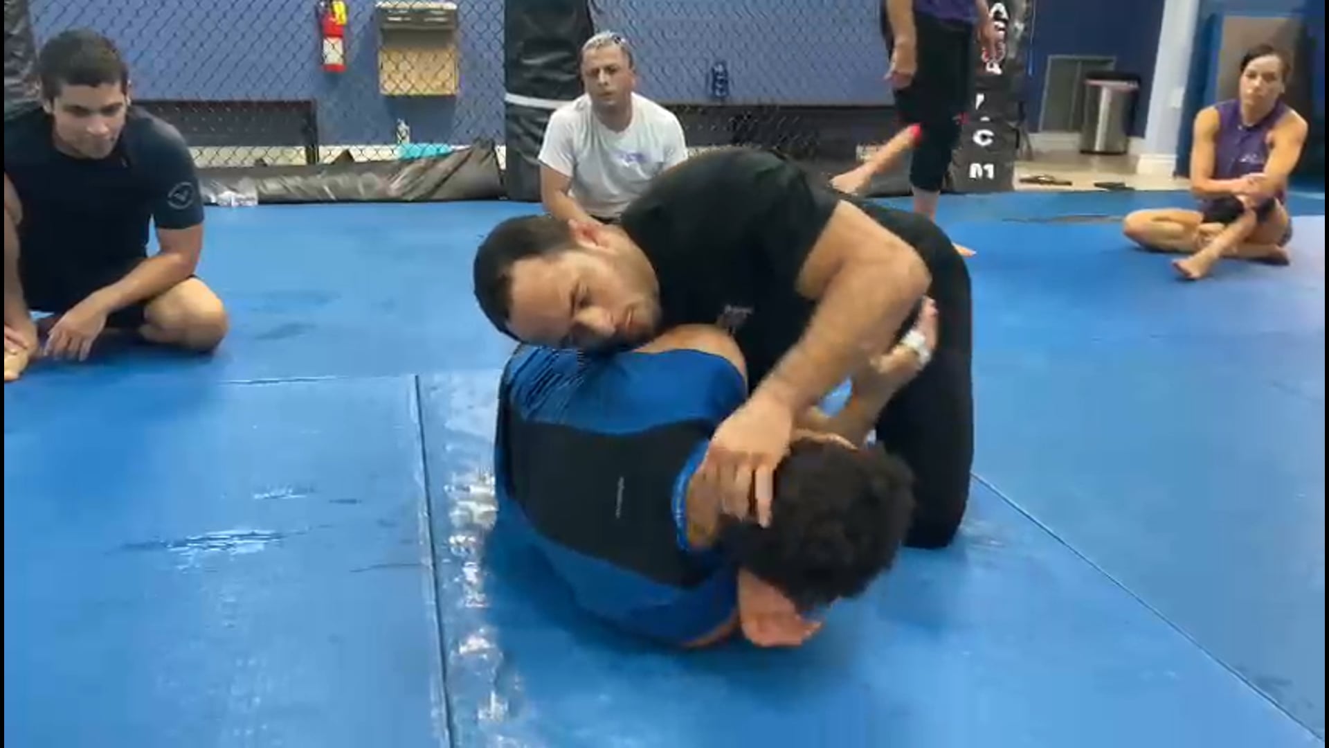 Darce Choke from Top Half Guard FFAcoach