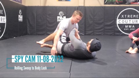 Rolling Sweep to Body Lock