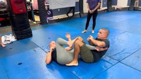 Inverted Heel Hook from Top Side Control