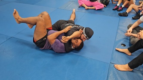 HUGE Tip for a stronger Arm Triangle I learned from Jake Shields