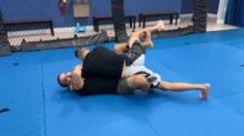 Shoulder Crunch Sweep