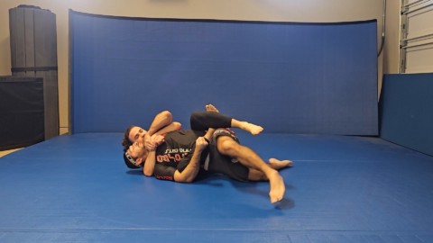 Back Mount Body Triangle Escape - Hand Lever Scissor Escape