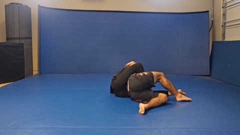 Back Mount Body Triangle Escape - Switch Sides to Leg Extension