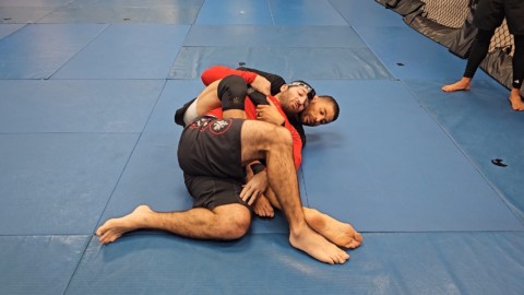 Back Mount Body Triangle Escape - Switch Sides to Leg Lock and Leg Extension Escape