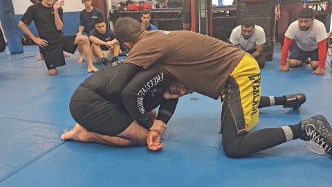 Front Headlock Choke Defense